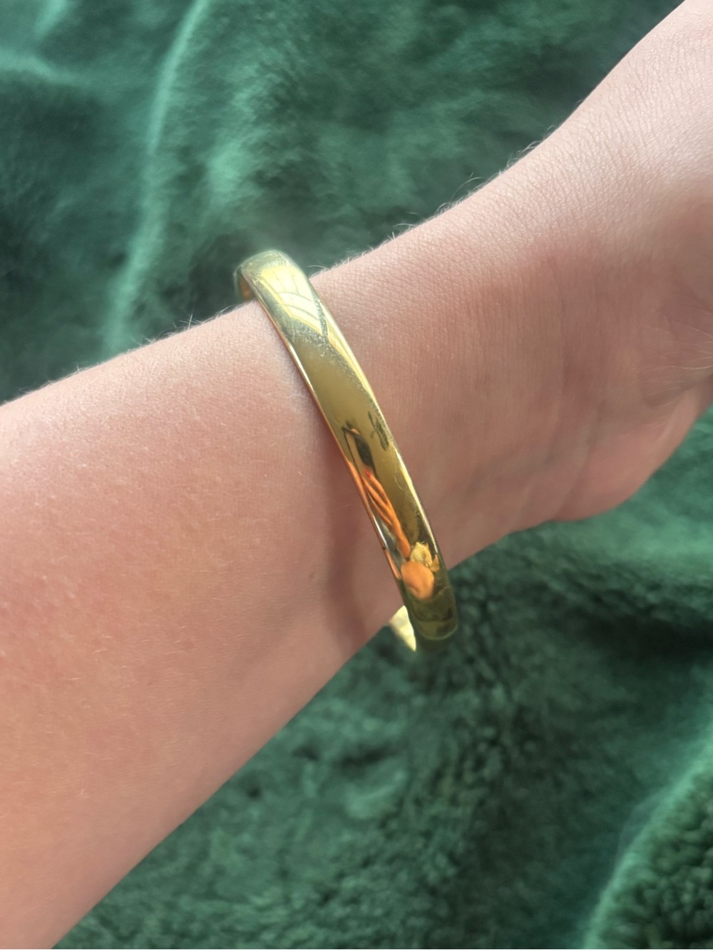 Gold MONET bangle